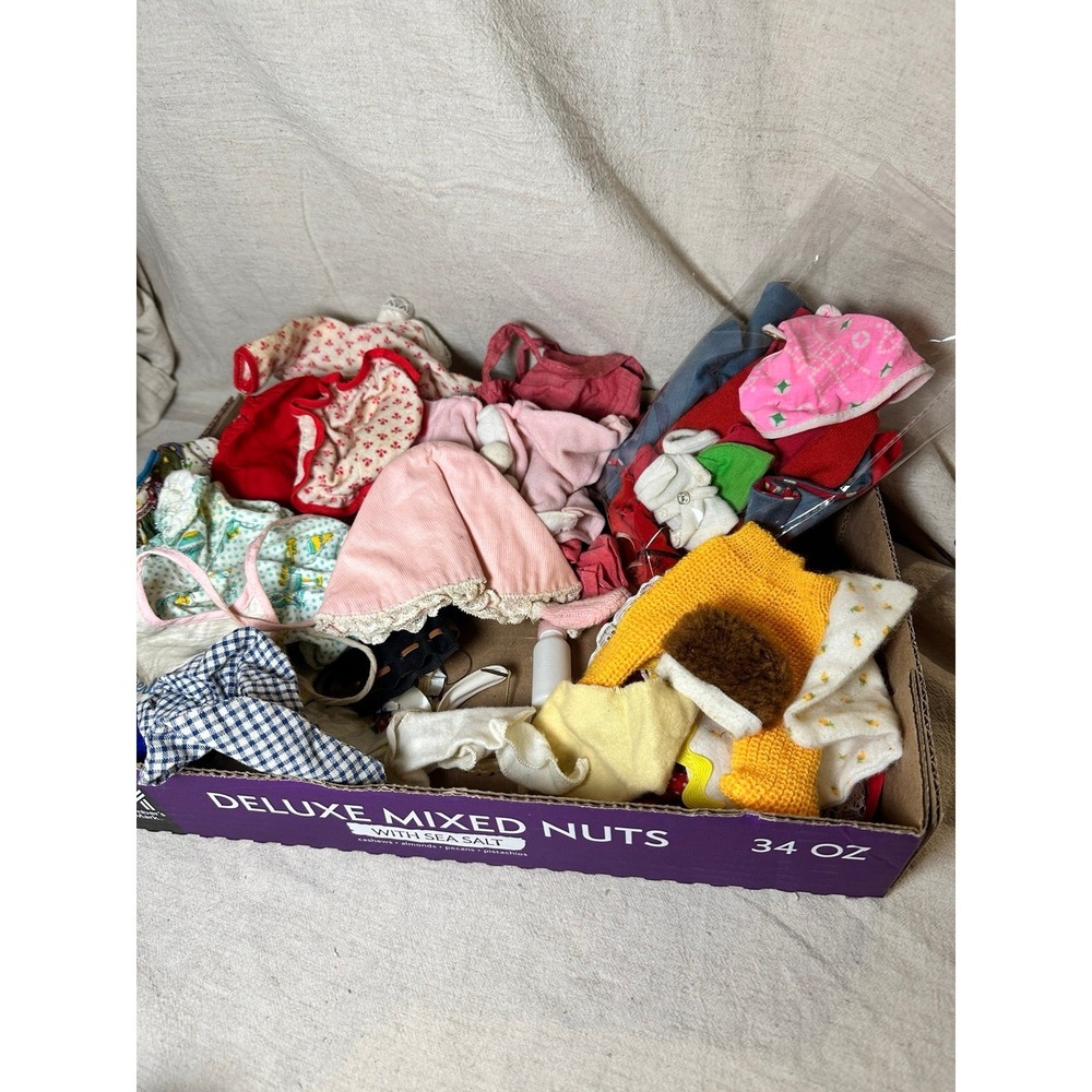 Vintage 1950's 1960's Barbie size, Tressy, and Baby Doll Clothes sizes varied
